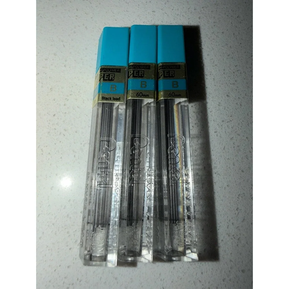 Lot of 5 VINTAGE PENTEL SPARE LEADS for Mechanical Pencils - see description